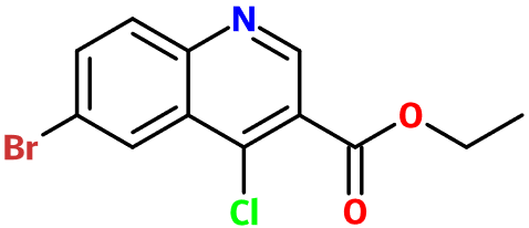 (image for) MC005384 Ethyl 6-bromo-4-chloro-3-quinolinecarboxylate